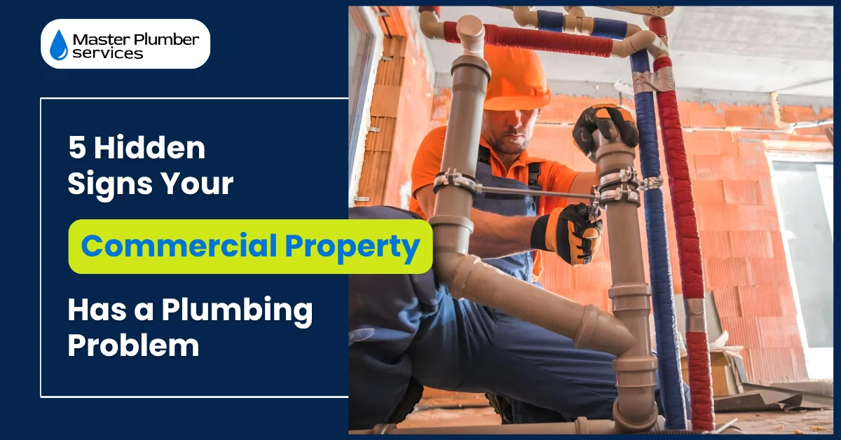 5 Hidden Signs Your Commercial Property Has a Plumbing Problem